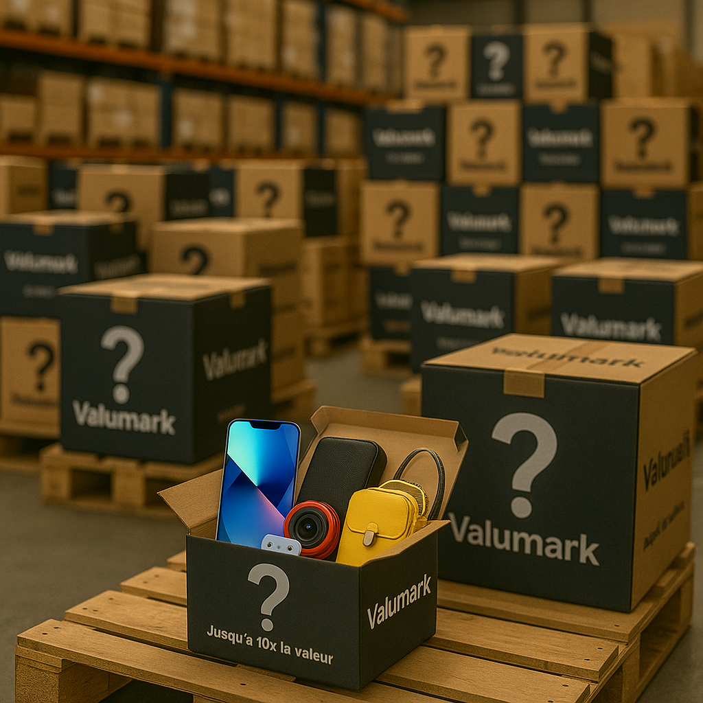 Boîte Mystère Valumark – Surprises Premium jusqu’à 10× la valeur