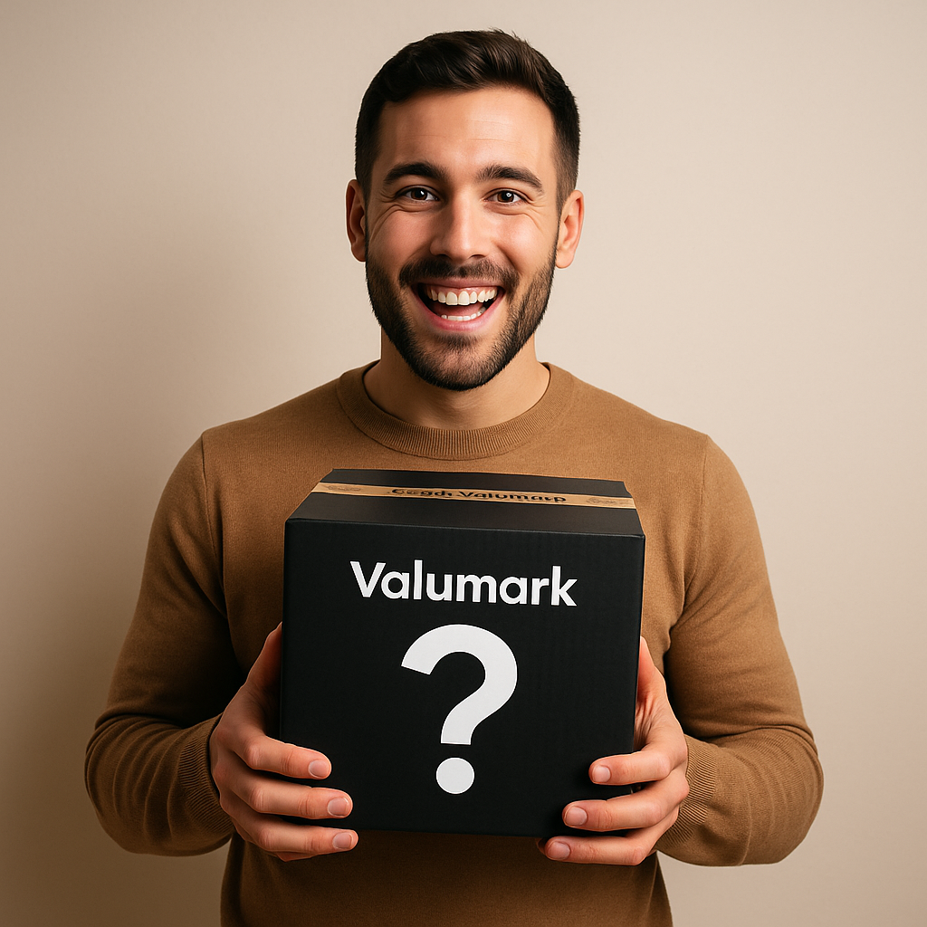 Boîte Mystère Valumark – Surprises Premium jusqu’à 10× la valeur