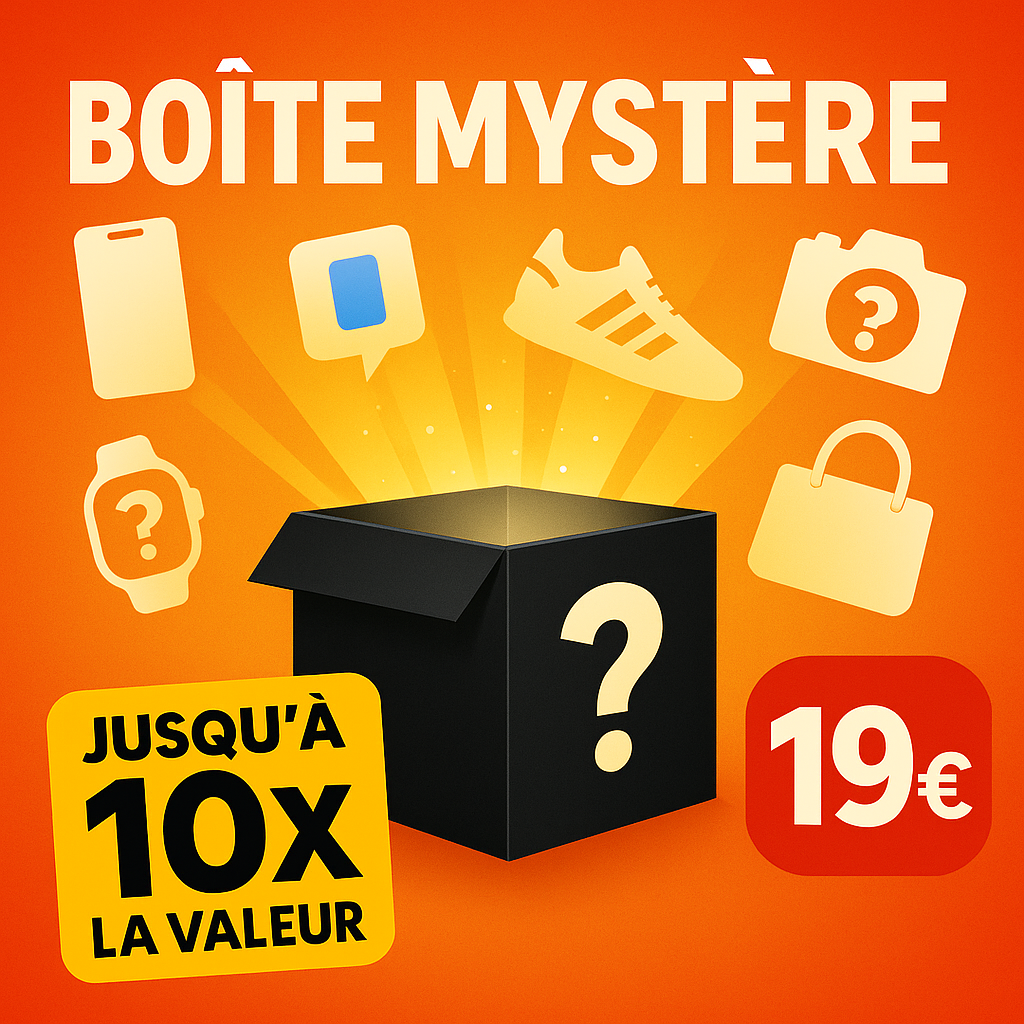 Boîte Mystère Valumark – Surprises Premium jusqu’à 10× la valeur