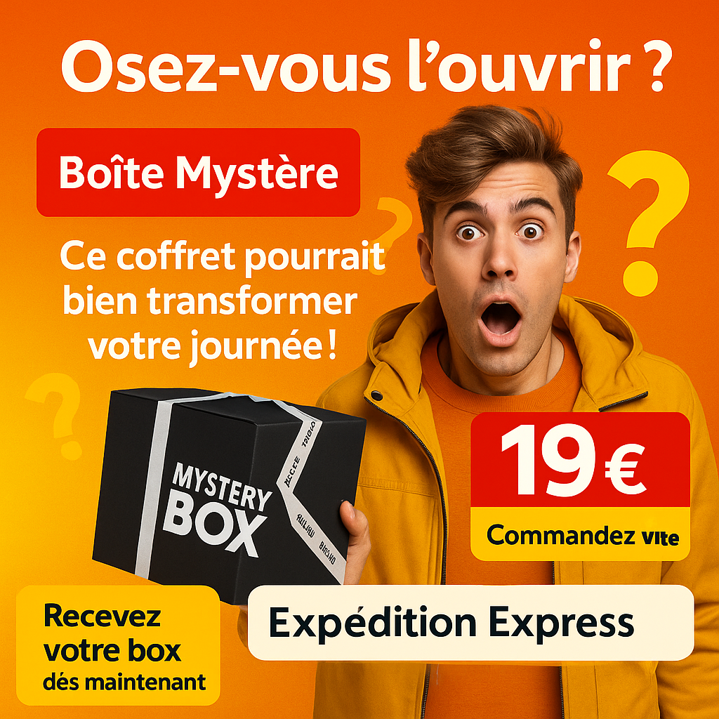 Boîte Mystère Valumark – Surprises Premium jusqu’à 10× la valeur